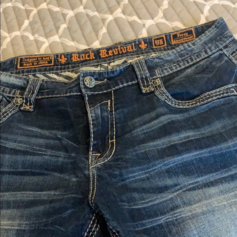 Men’s Rock Revival Pevey Relaxed Straight Size 38R